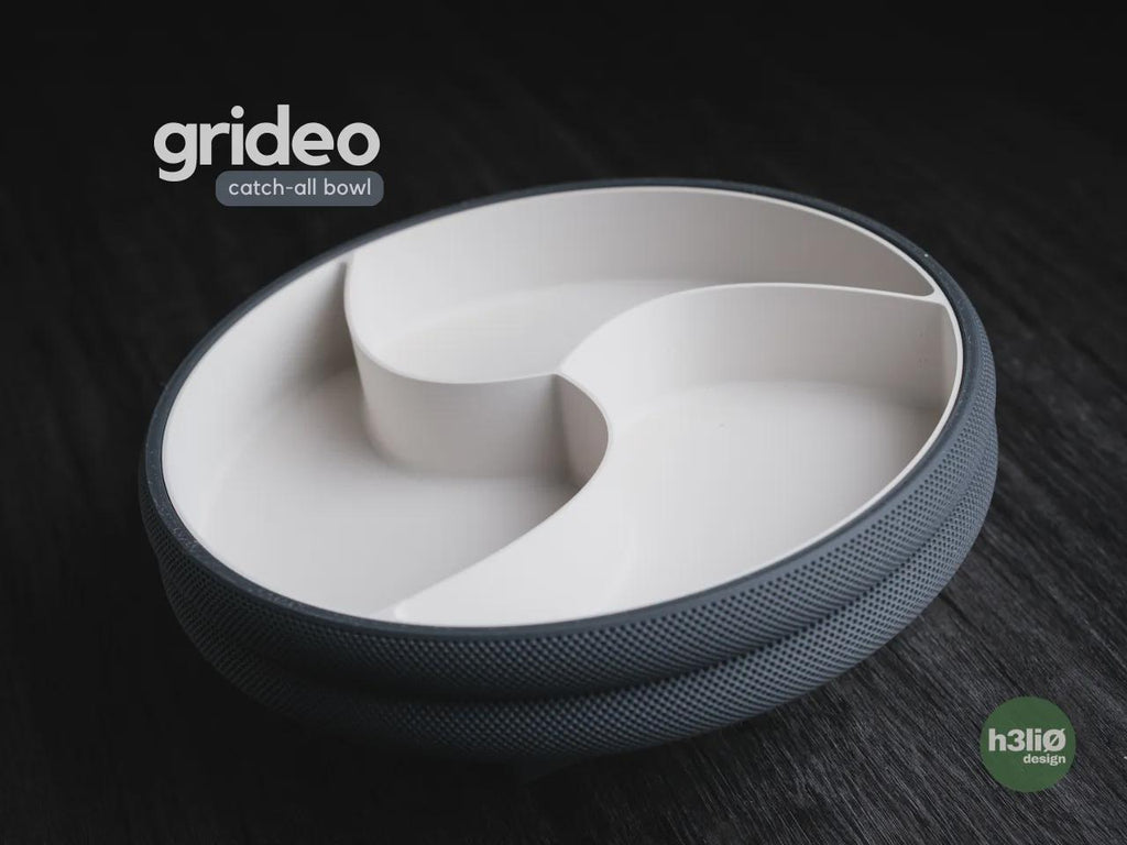 Grid Catch-All Bowl, 3D printed in PLA, view 11 of 11