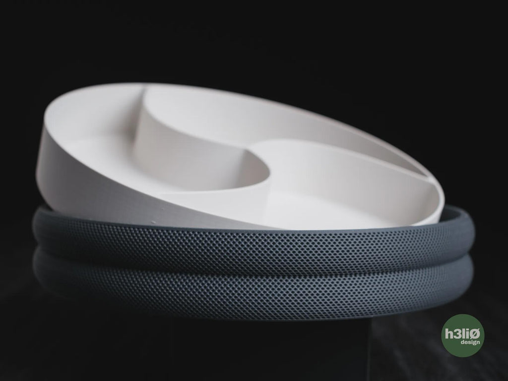 Grid Catch-All Bowl, 3D printed in PLA, view 6 of 11