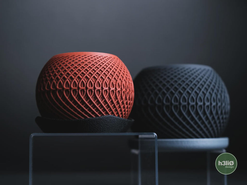 Kinetic Geometric Planter, 3D printed in PLA, view 13 of 13