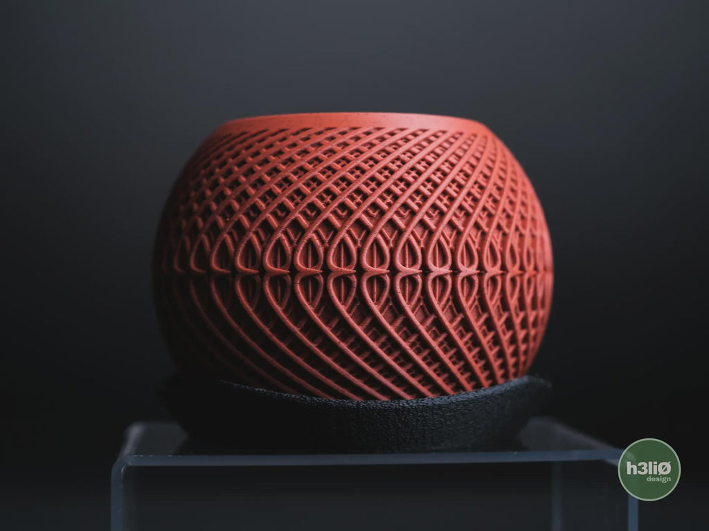 Kinetic Geometric Planter, 3D printed in PLA, view 4 of 13