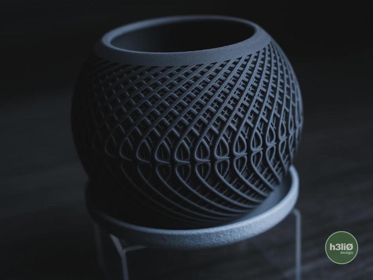 Kinetic Geometric Planter, 3D printed in PLA, view 6 of 13