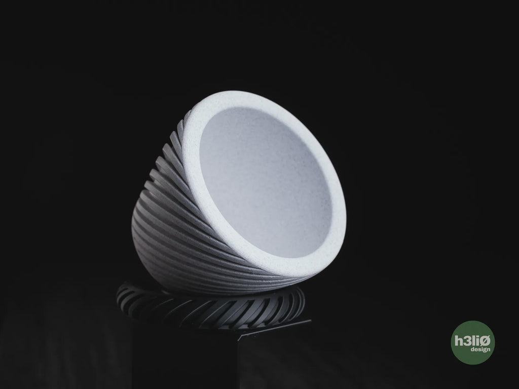 Leira Geometric Planter, 3D printed in PLA, view 6 of 12