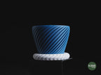 Leira Geometric Planter, 3D printed in PLA, view 8 of 12