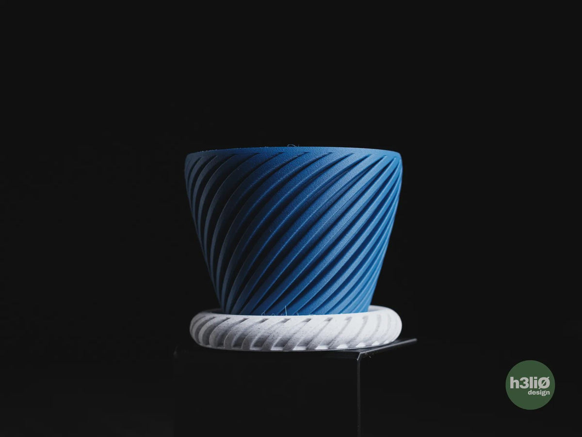 Leira Geometric Planter, 3D printed in PLA, view 8 of 12