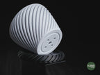 Leira Geometric Planter, 3D printed in PLA, view 9 of 12