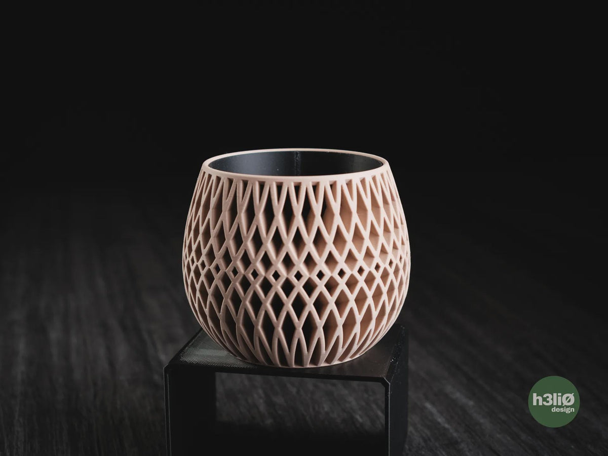 Maia Geometric Planter, 3D printed in PLA, view 13 of 13