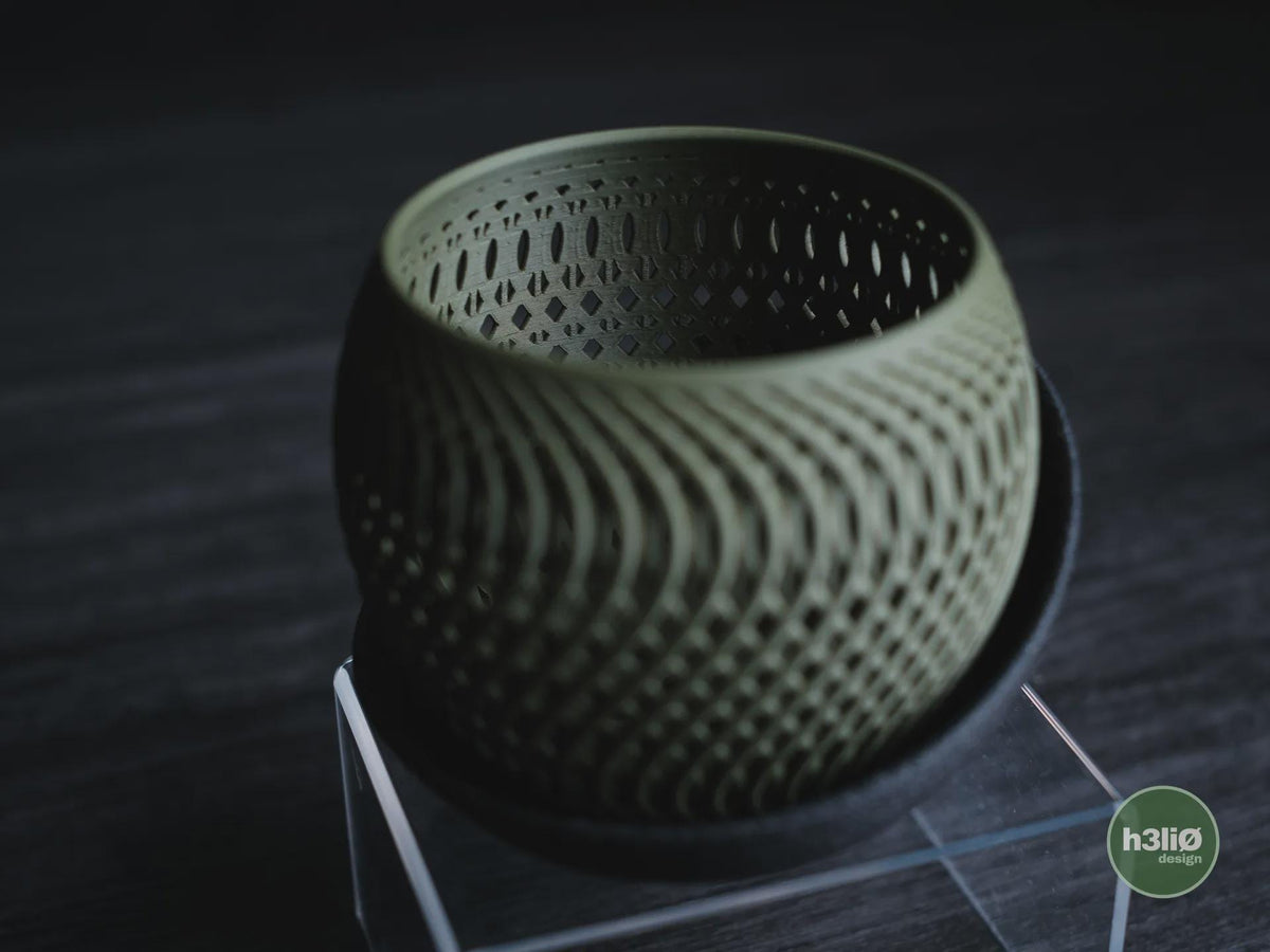 Mirage Orchid Planter, 3D printed in PLA, view 3 of 11