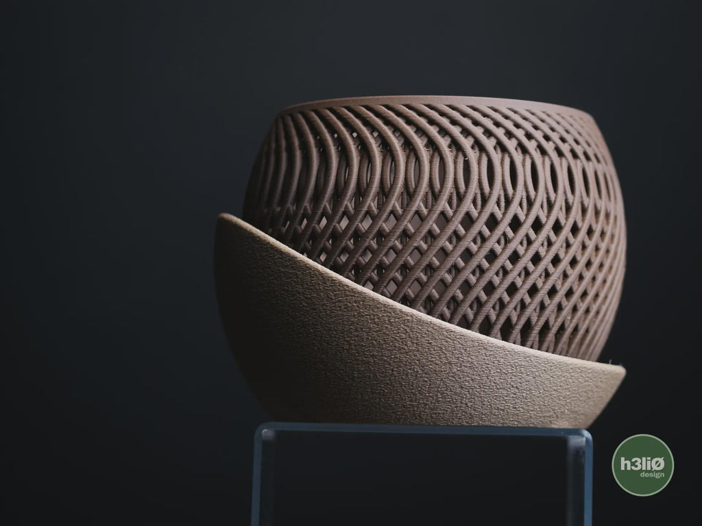Mirage Orchid Planter, 3D printed in PLA, view 7 of 11