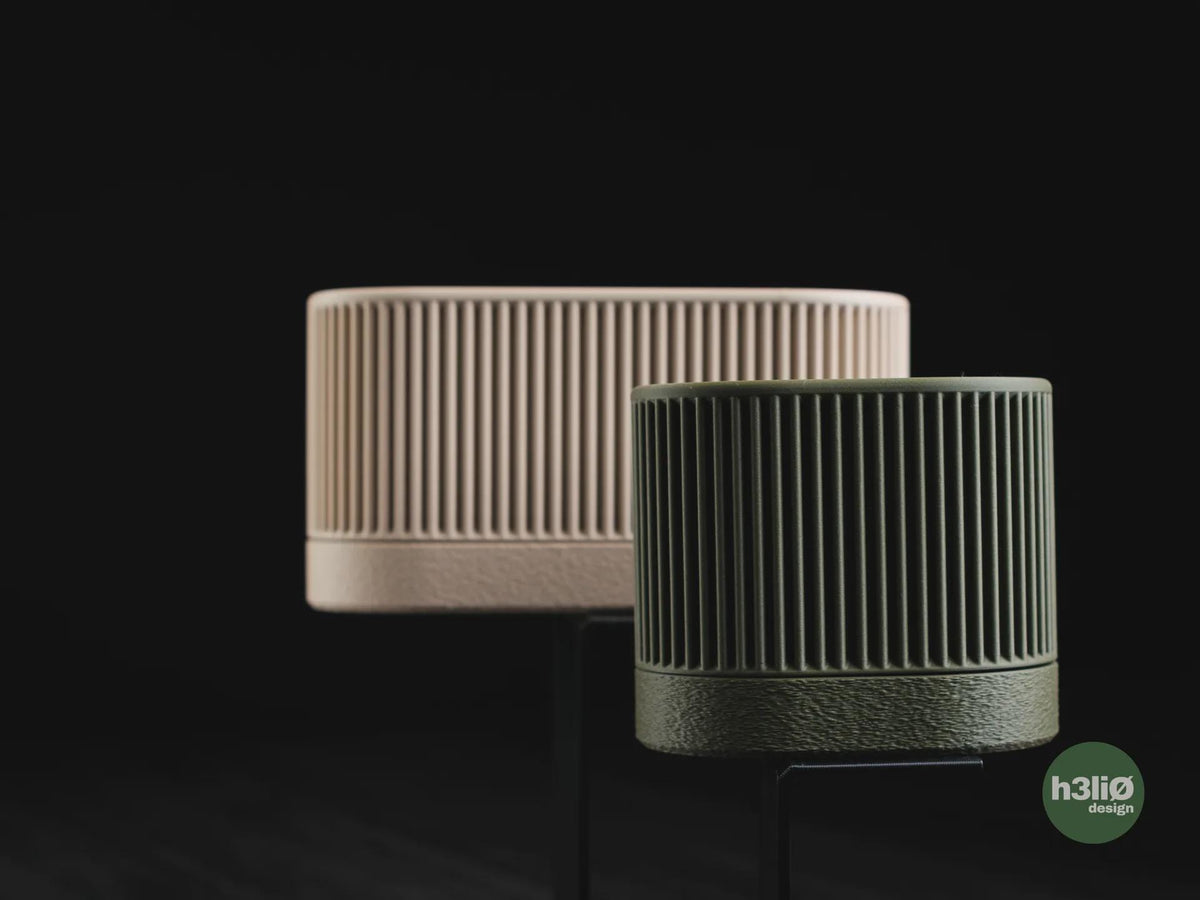 Nisa Geometric Planter Set, 3D printed in PLA, view 5 of 13