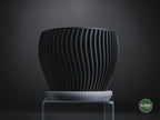 Oblique Geometric Planter, 3D printed in PLA, view 6 of 11