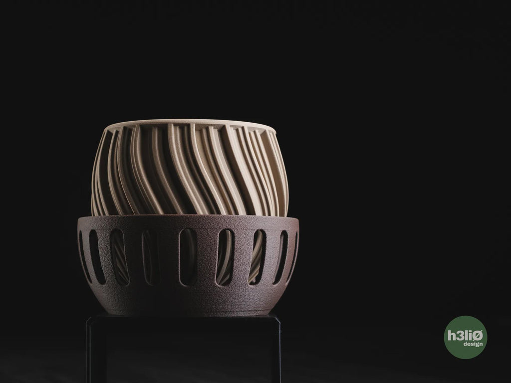 Odemira Geometric Planter, 3D printed in PLA, view 16 of 16