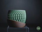 Quasar Orchid Planter, 3D printed in PLA, view 10 of 13
