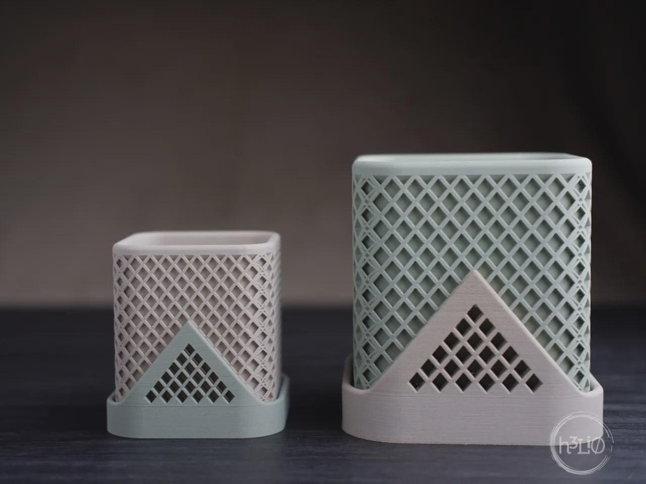 Squared Polygon Planter Secondary image