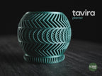 Tavira Geometric Planter, 3D printed in PLA