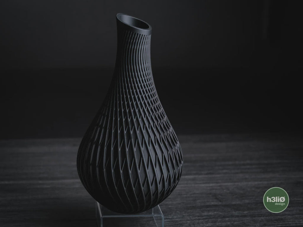 Vantra Geometric Vase, 3D printed in PLA, view 7 of 12