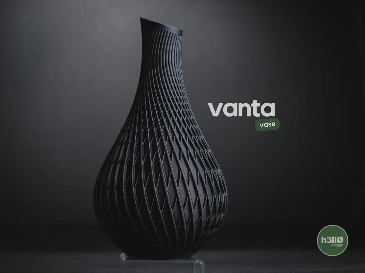 Vantra Geometric Vase, 3D printed in PLA Main image