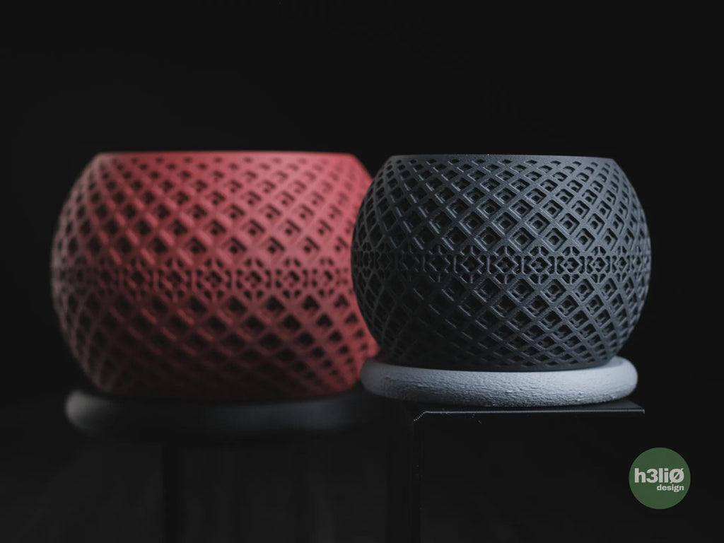 Vector Geometric Planter, 3D printed in PLA, view 12 of 13