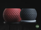 Vector Geometric Planter, 3D printed in PLA, view 12 of 13