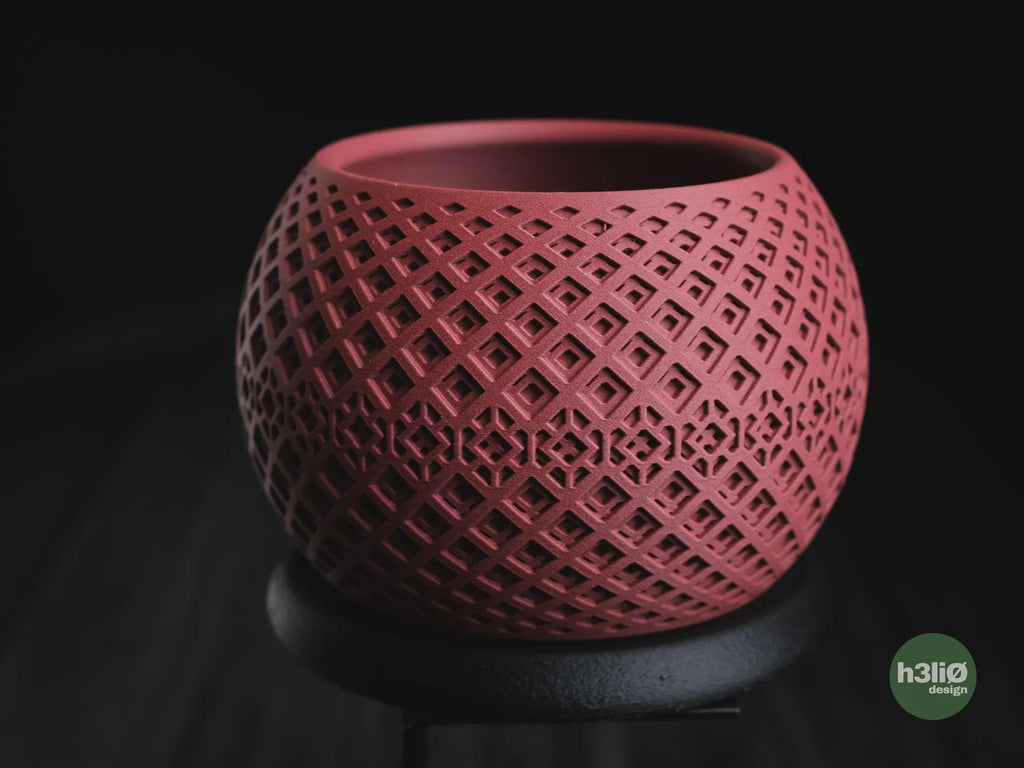 Vector Geometric Planter, 3D printed in PLA, view 13 of 13