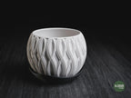 Velar Geometric Planter, 3D printed in PLA, view 10 of 11