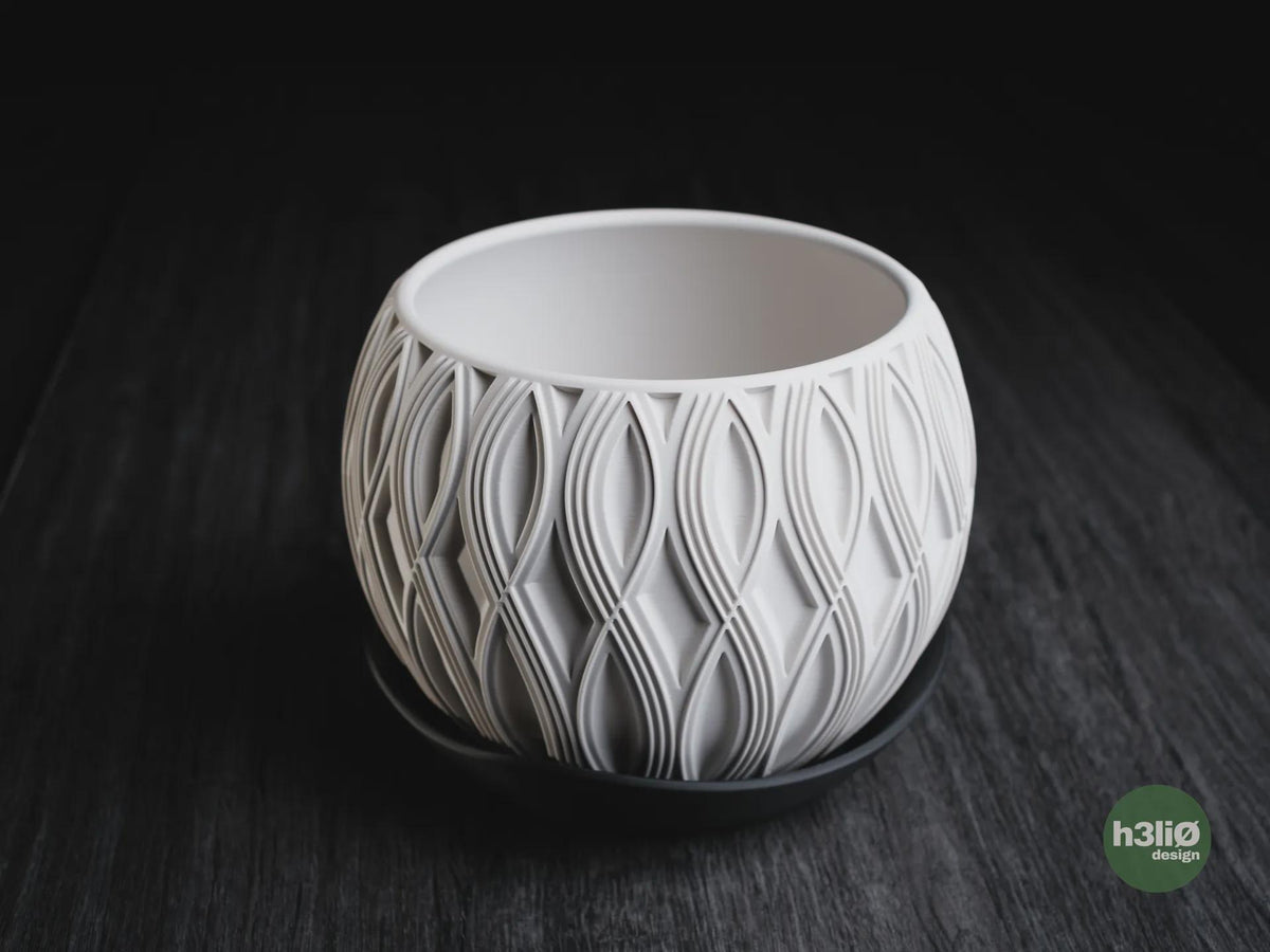 Velar Geometric Planter, 3D printed in PLA, view 7 of 11