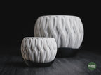 Velar Geometric Planter, 3D printed in PLA, view 9 of 11