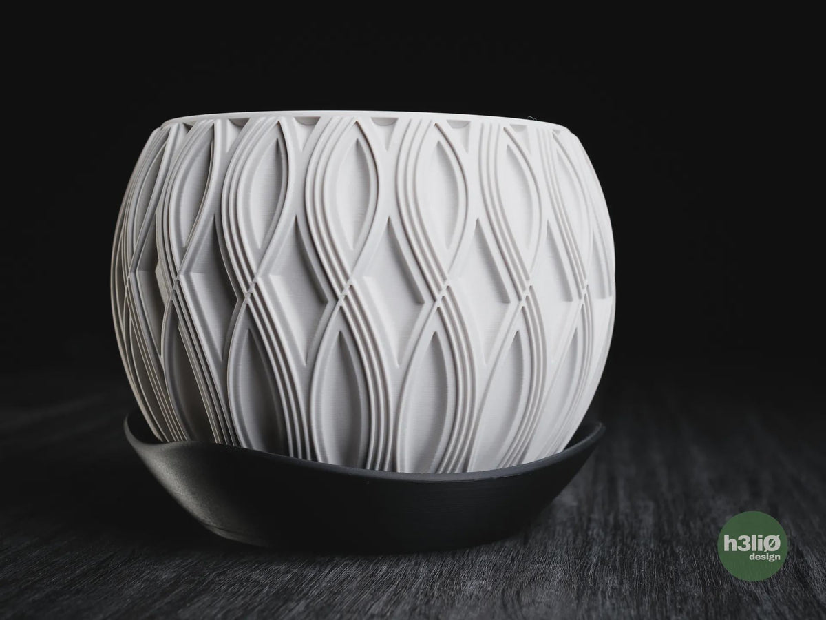 Velar Geometric Planter, 3D printed in PLA, view 6 of 11