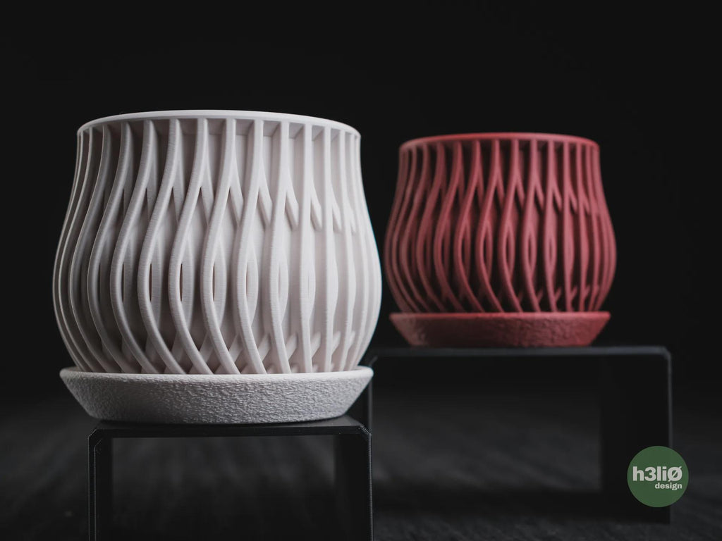 Viseu Geometric Planter, 3D printed in PLA, view 4 of 13