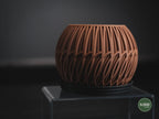 Lumen Geometric Planter, 3D printed in PLA, view 10 of 10