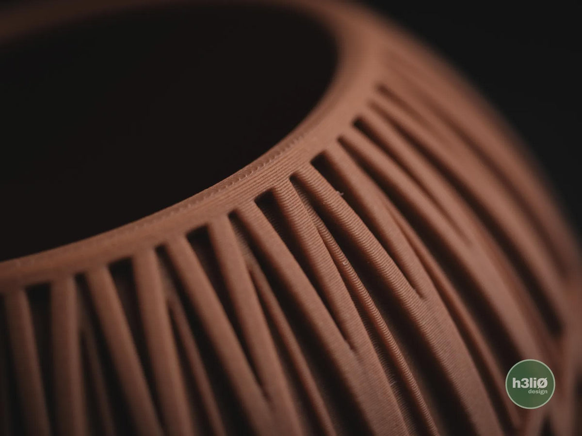 Lumen Geometric Planter, 3D printed in PLA, view 4 of 10