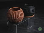 Lumen Geometric Planter, 3D printed in PLA, view 5 of 10