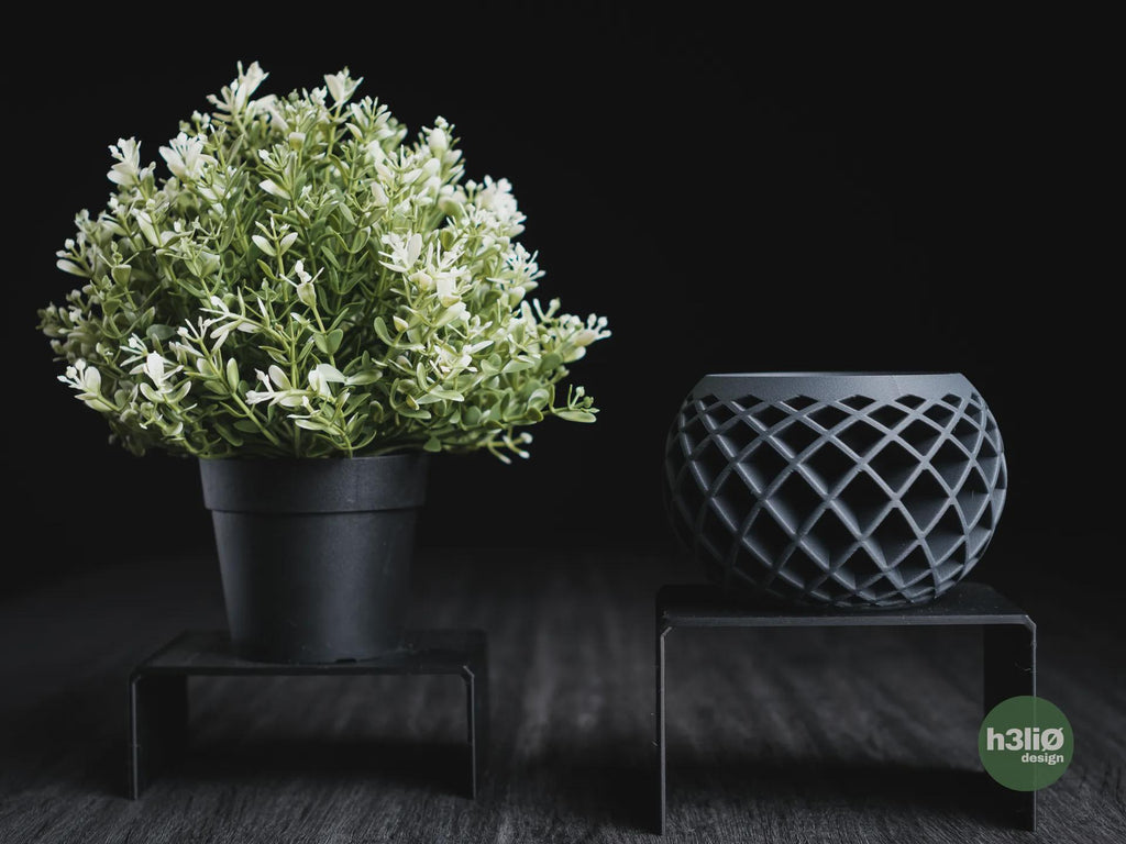 Evolve Geometric Planter, 3D printed in PLA, view 4 of 10