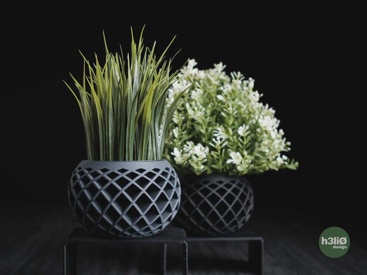 Evolve Geometric Planter, 3D printed in PLA, view 6 of 10