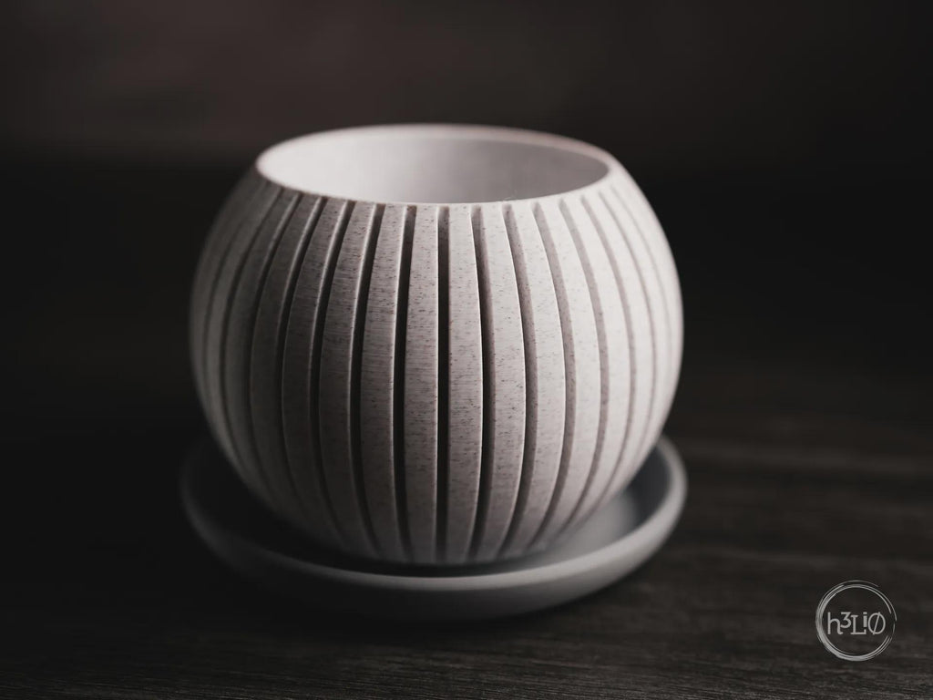 Nimbus Geometric Planter, 3D printed in PLA, view 2 of 5