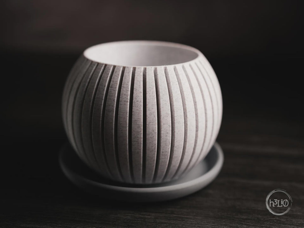 Nimbus Geometric Planter, 3D printed in PLA, view 2 of 5