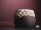 Radiant Geometric Planter, 3D printed in PLA, view 4 of 10