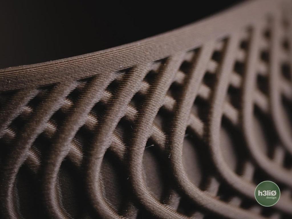 Radiant Geometric Planter, 3D printed in PLA, view 9 of 10