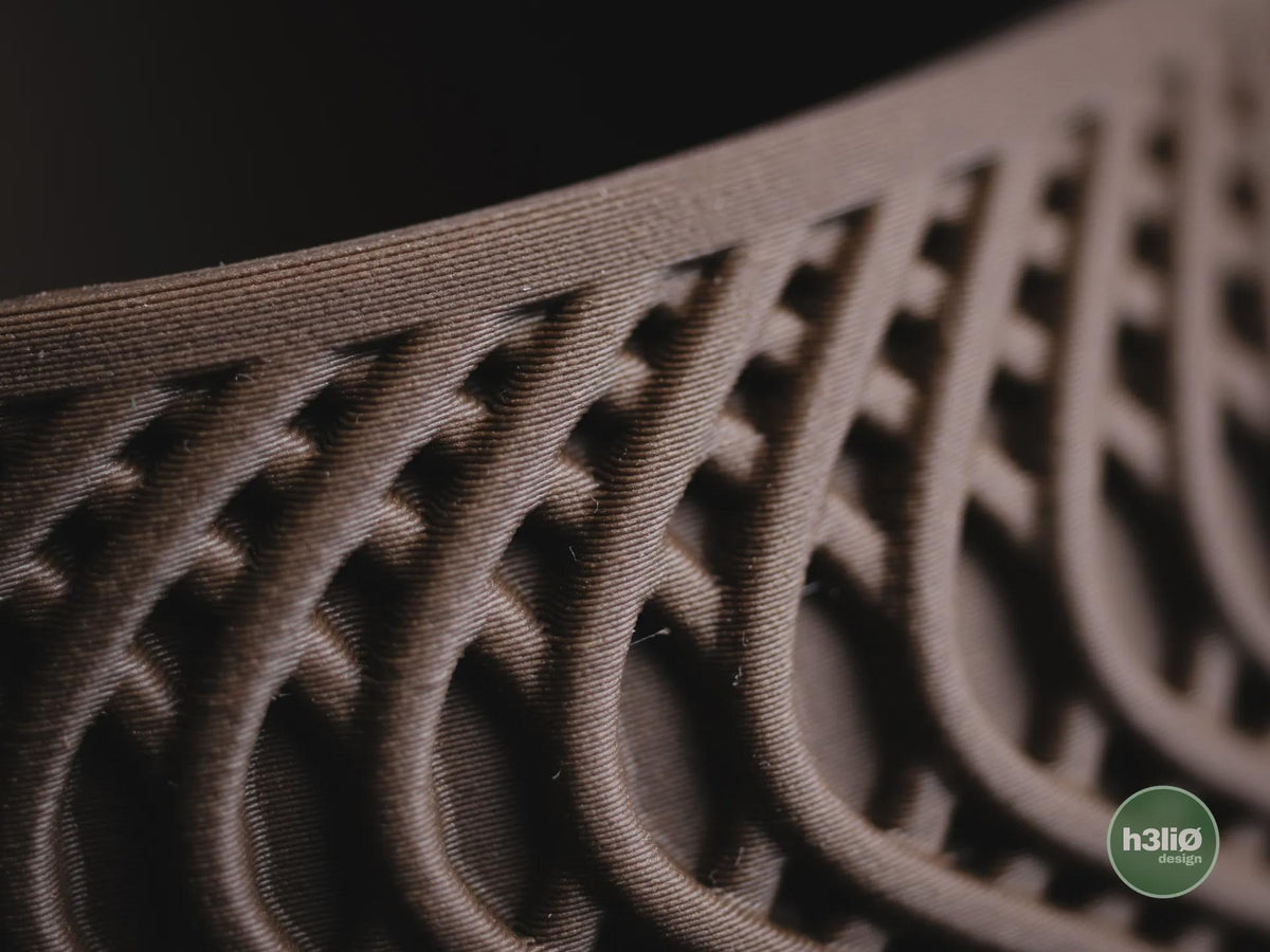 Radiant Geometric Planter, 3D printed in PLA, view 9 of 10