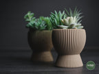 Tundra Geometric Planter, 3D printed in PLA, view 6 of 10