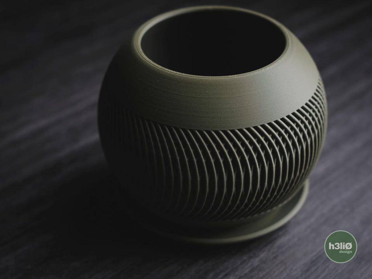 Solis Geometric Planter, 3D printed in PLA, view 8 of 11