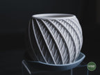 Vortex Geometric Planter, 3D printed in PLA, view 5 of 14