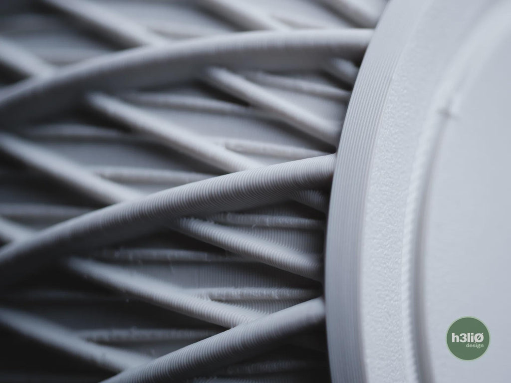 Vortex Geometric Planter, 3D printed in PLA, view 12 of 14
