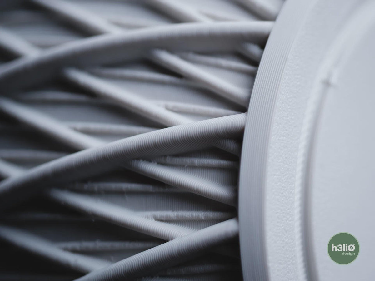 Vortex Geometric Planter, 3D printed in PLA, view 12 of 14