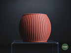 Halo Geometric Planter, 3D printed in PLA, view 3 of 16