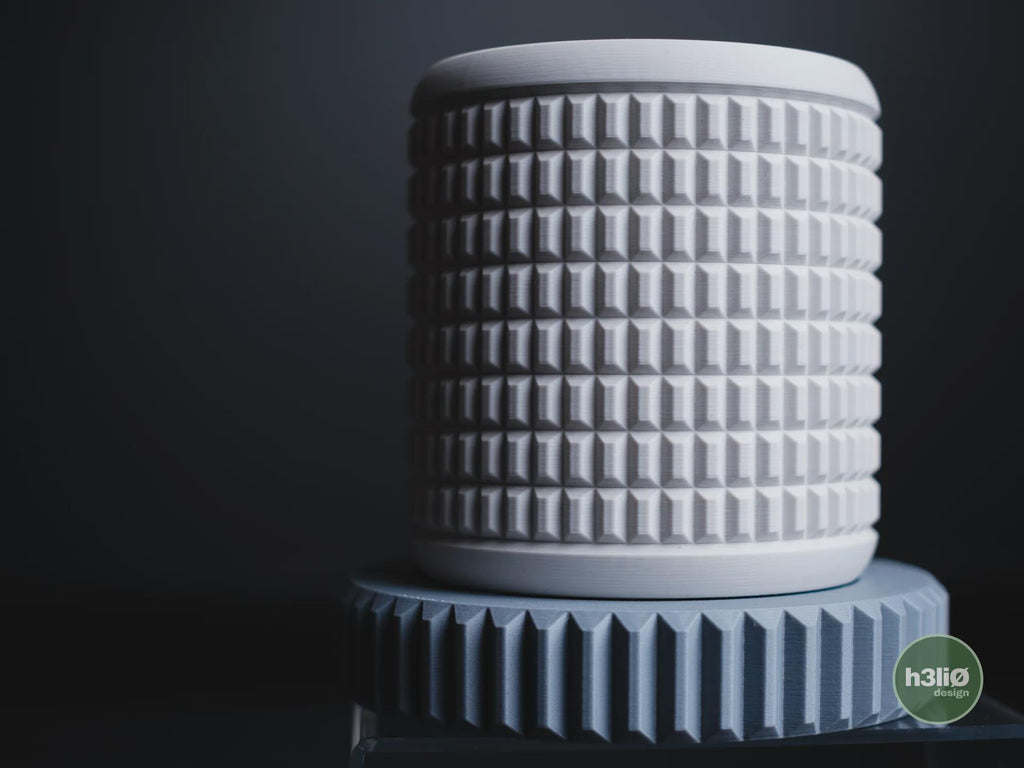 Quartz Geometric Planter, 3D printed in PLA, view 9 of 14