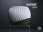 Sonar Geometric Planter, 3D printed in PLA