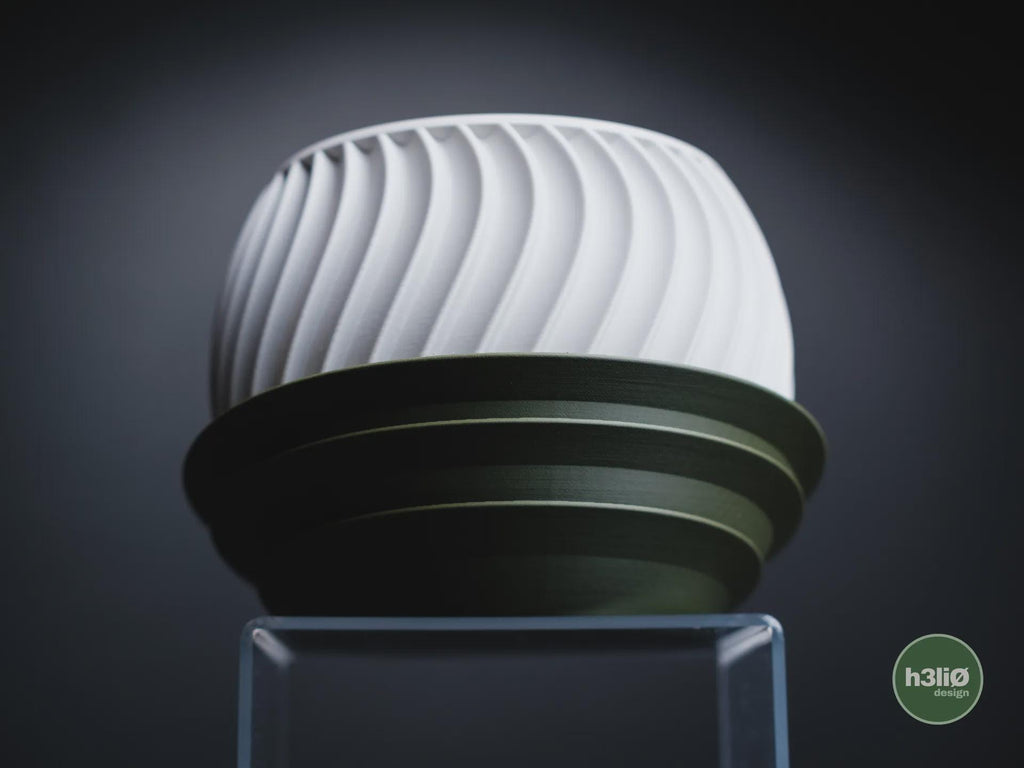 Sonar Geometric Planter, 3D printed in PLA, view 12 of 14
