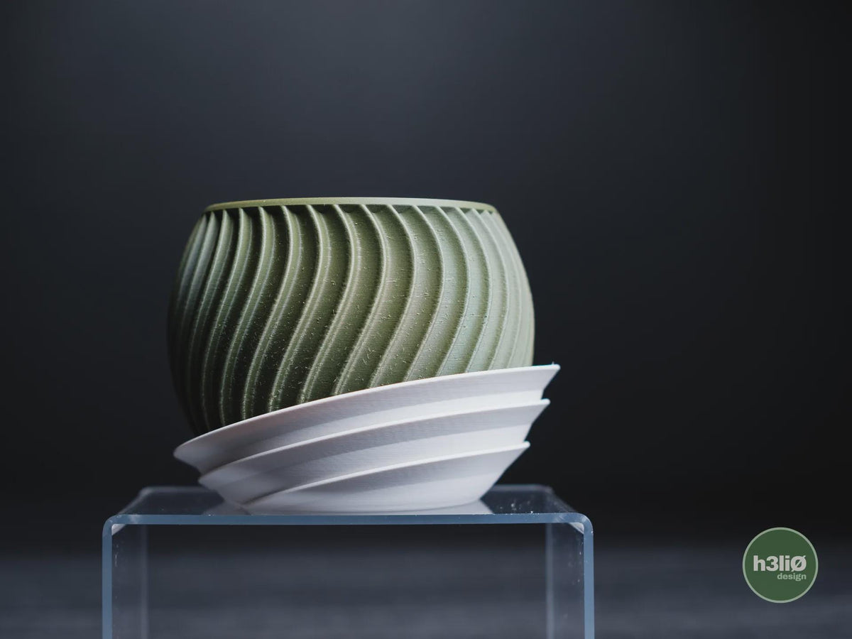 Sonar Geometric Planter, 3D printed in PLA, view 8 of 14