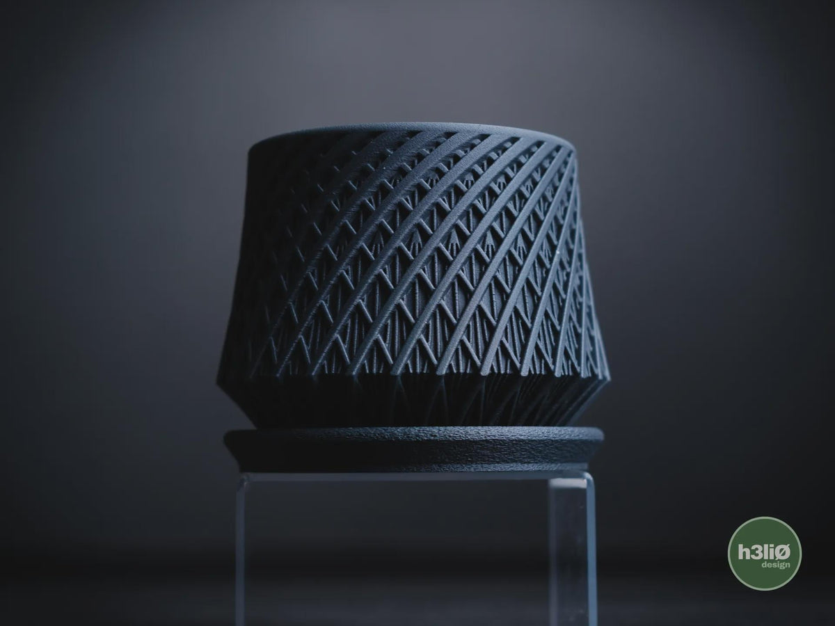 Kairo Geometric Planter, 3D printed in PLA, view 3 of 12