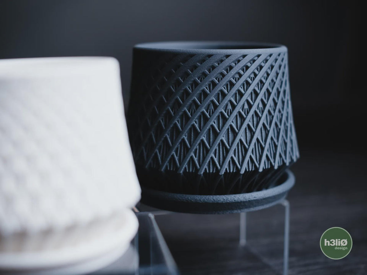 Kairo Geometric Planter, 3D printed in PLA, view 4 of 12